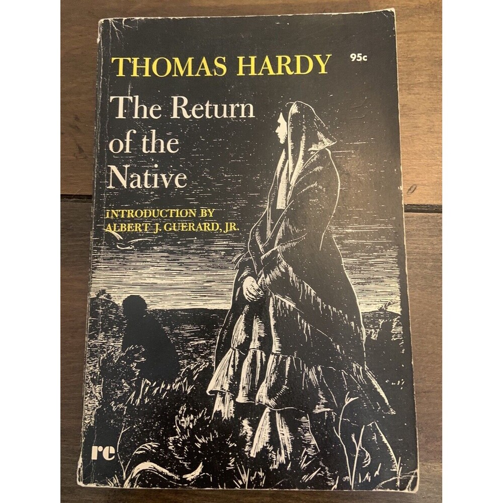 Thomas Hardy The Return of the Native 1961 VTG Paperback 12th Printing Guerard